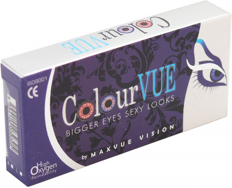 ColourVue Big Eyes Awesome Black (2 lentilles)
