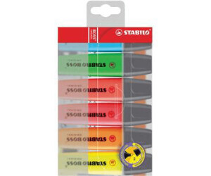 /emb bleu s vert, rouge STABILO Stabilo Surligneur STABILO BOSS® ORIGINAL 70/6 6 pc 