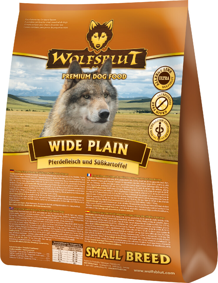 Wolfsblut Wide Plain Small Breed 15kg