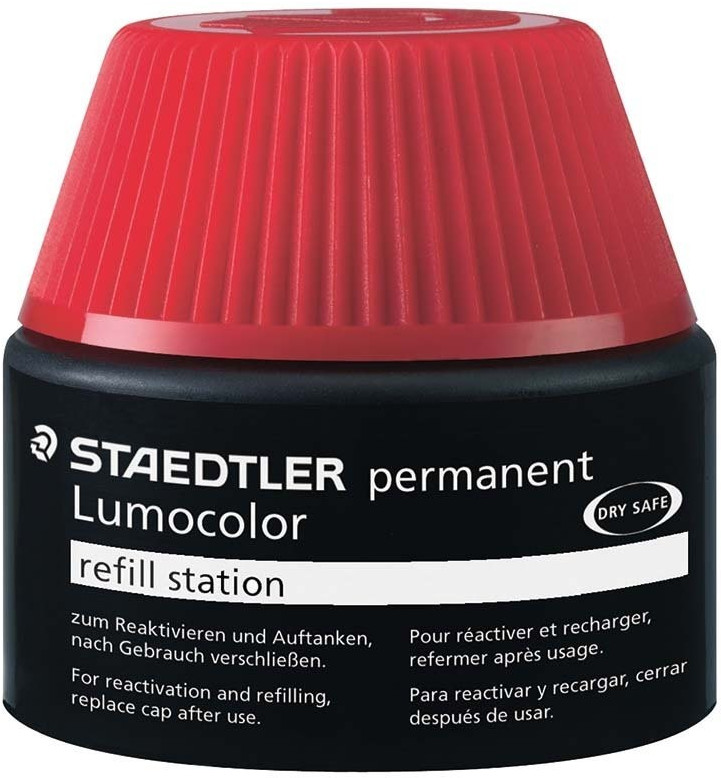 Staedtler Lumocolor 487 17 rouge