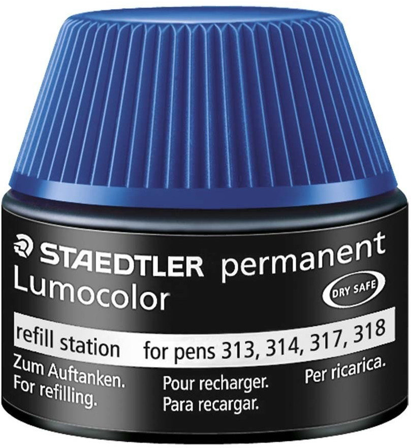 Staedtler Lumocolor 487 17 bleu