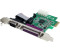 StarTech 1S1P Native PCI Express Parallel Serial Combo Card (PEX1S1P952)