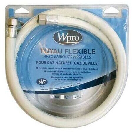 Flexible gaz VISSINOX + 1,5m