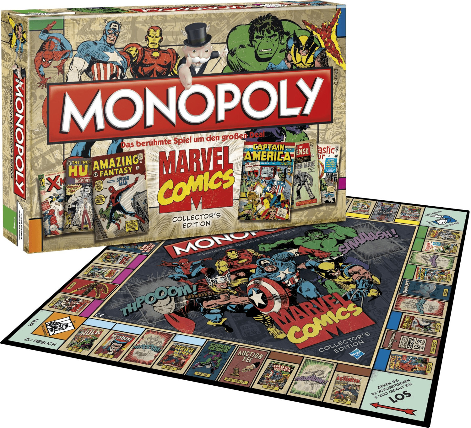 Monopoly Marvel Comics Collectors Edition