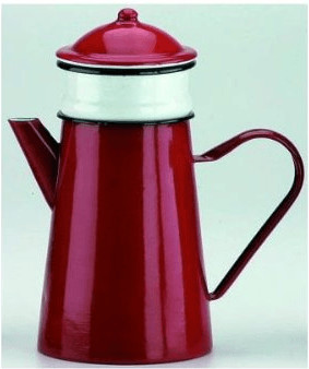 ibili Cafetière avec filtre rouge 1,5 L (910815)