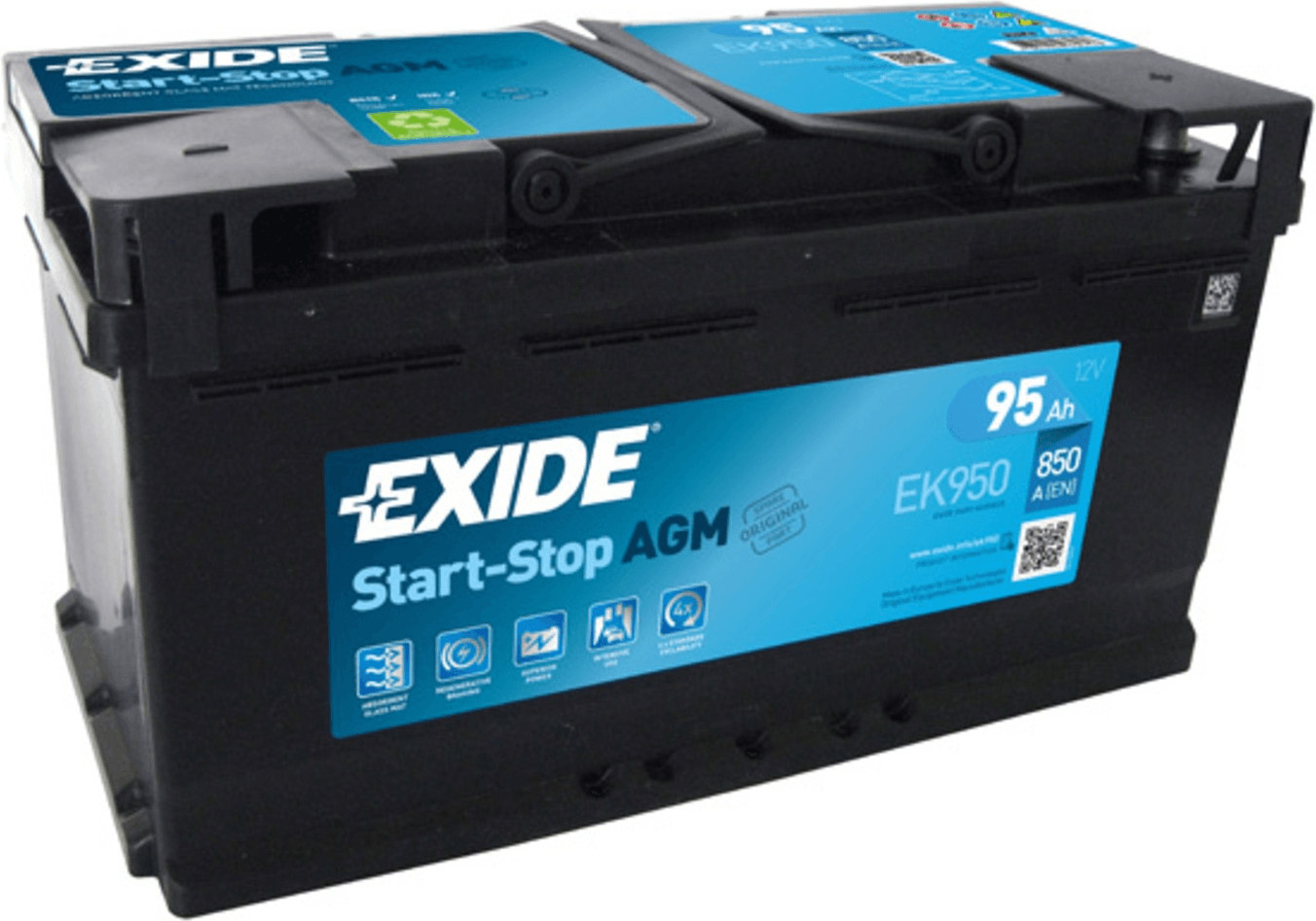 Exide 12V 95Ah EK950