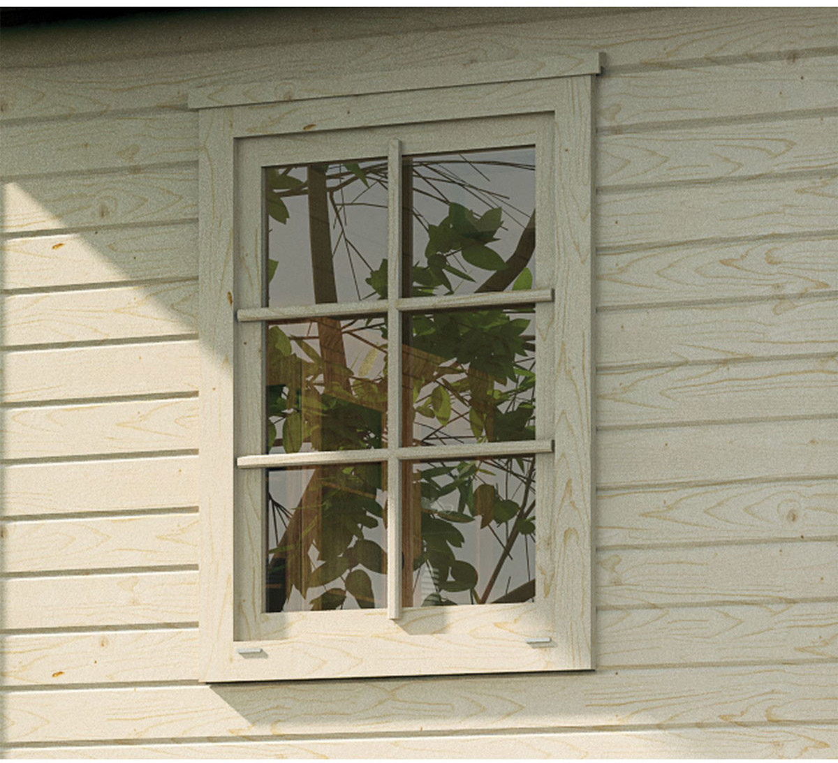 Weka Gartenhausfenster für Fides 84 x 113 cm ab 276,05 € | Preisvergleich  bei | Gartenhäuser