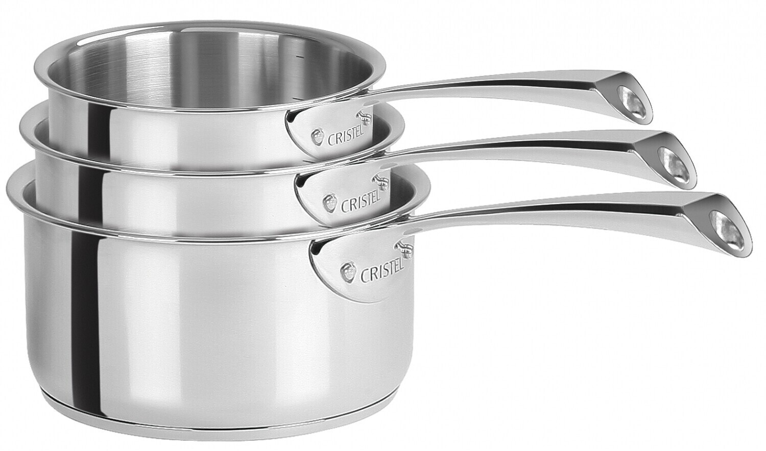 Cristel Série 3 casseroles Casteline