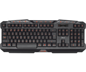 Trust GXT 280 Illuminated Gaming Keyboard DE