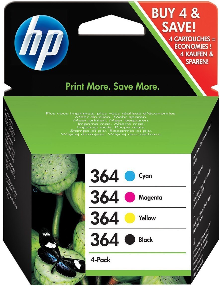 HP Nr. 364 Combo Content Pack 4-farbig (J3M82AE) ab 34,99 € |  Preisvergleich bei