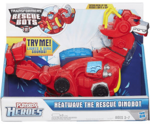 Hasbro Transformers Playskool Heroes Rescue Bots Heatwave The Rescue Dinobot (A7027)