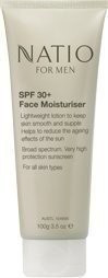 Natio For Men SPF 30+ Face Moisturiser (100g)