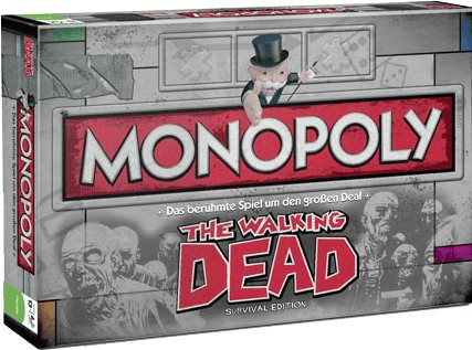 Monopoly The Walking Dead Survival Edition (allemand)