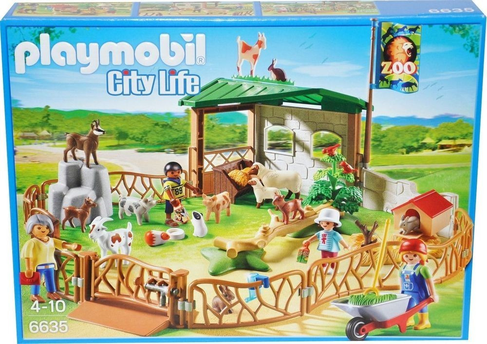 Playmobil - Parc animalier avec visiteurs
