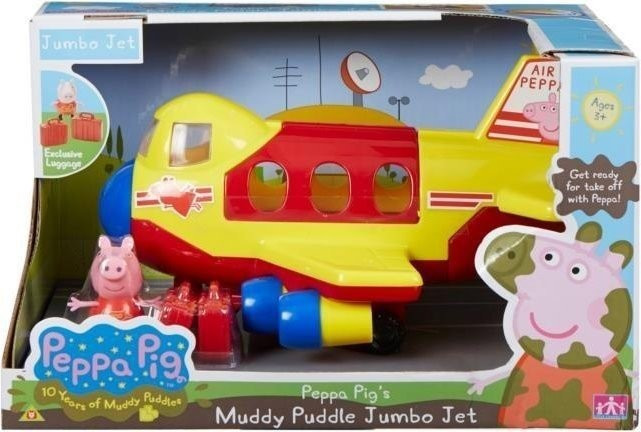 Character Options Peppa Pig Muddy Puddles Jumbo Jet