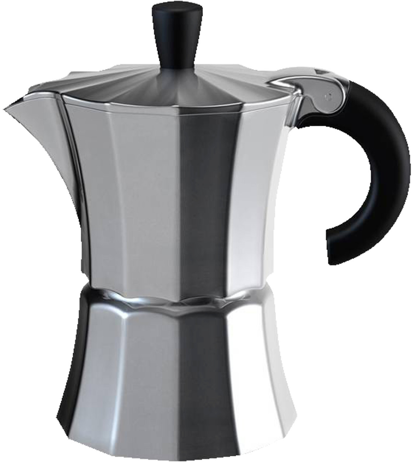 Gnali & Zani Morosina 6-Cup Coffee Maker Silver