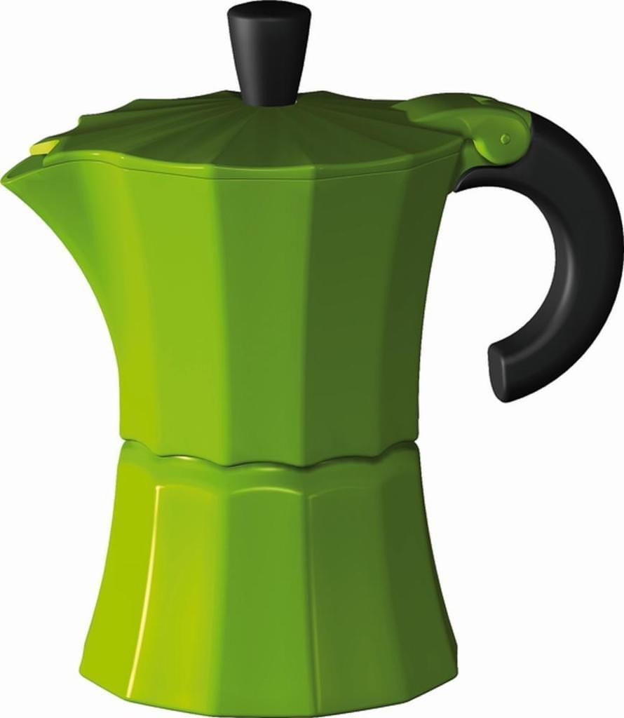 Gnali & Zani Morosina 6-Cup Coffee Maker Green