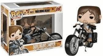 Funko Pop! The Walking Dead - Bobble-Head Bloody Biker Daryl Dixon