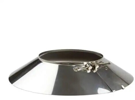 Schiedel ICS Regenkragen 7f Edelstahl ø 100 mm