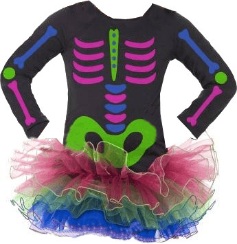 Smiffy's Costume squelette neon