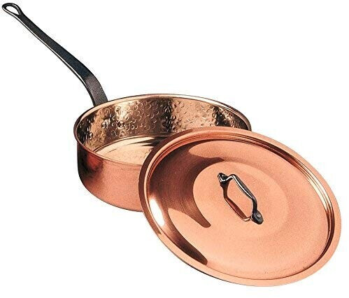 Baumalu Sauteuse avec couvercle en cuivre 24 cm