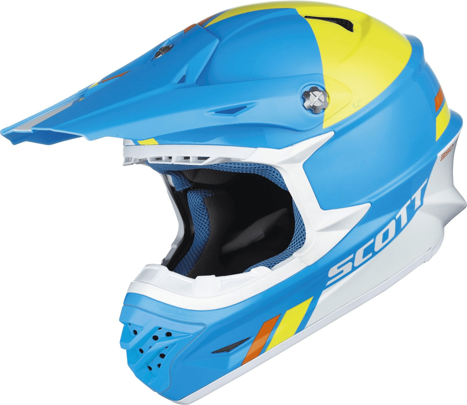 Scott 350 Pro Trophy bleu/jaune