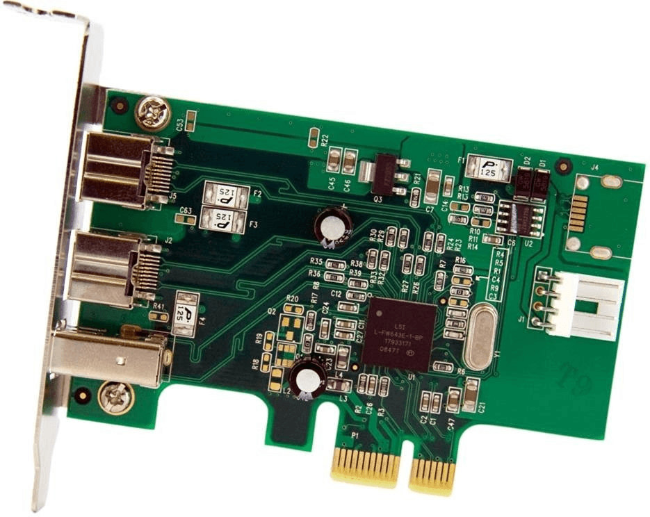 StarTech 3 Port 2b 1a Low Profile 1394 PCI Express FireWire Card Adapter au  meilleur prix sur