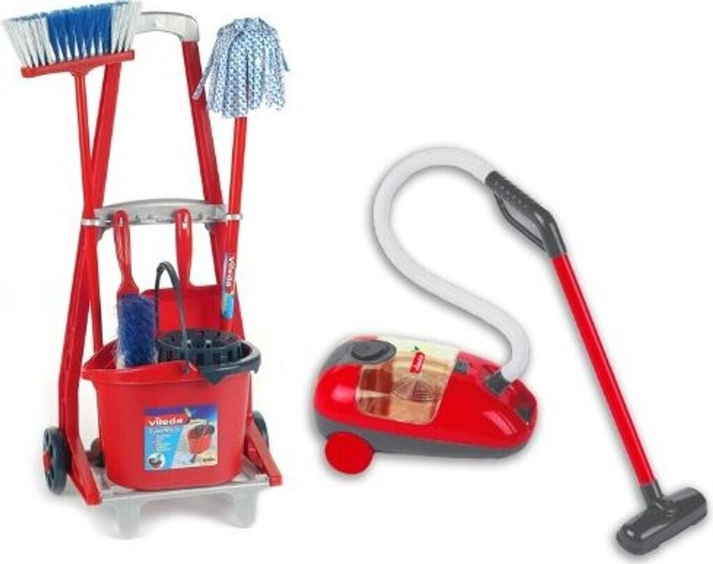 Klein Nettoyage et Ménage - Chariot de ménage avec accessoires - Vileda
