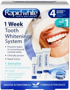 Rapid White Kit de blanchiment dentaire 1 semaine