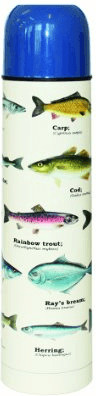 Gift Republic Bouteille isotherme poissons