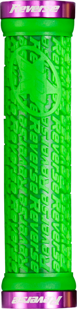 Reverse Stamp Lock-on Grip (green)