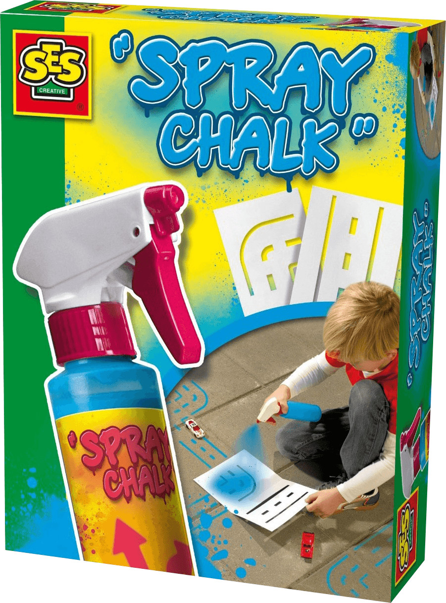 SES Creative Craie en spray - bleu