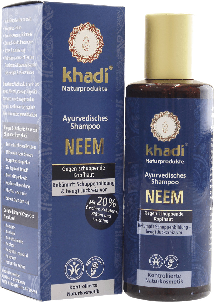 Khadi Neem Anti Dandruff Shampoo (210ml)