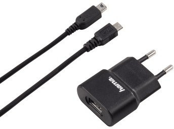 Hama Chargeur USB pour 3DS XL/3DS/2DS (noir)