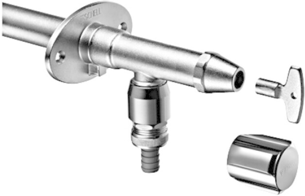 Schell Valve murale extérieure antigel Polar II