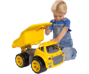 Kipper Big Baufahrzeug Power Worker Maxi Loader in gelb Vorderlader Sandspi 