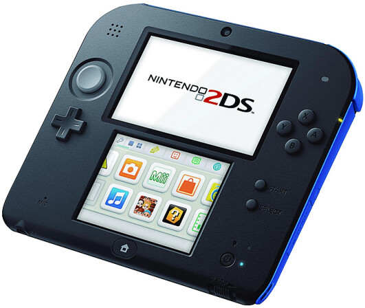 Nintendo 2DS schwarz-blau + Mario Kart 7, Bild 2