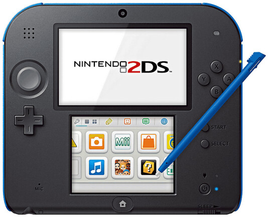 Nintendo 2DS schwarz-blau + Mario Kart 7, Bild 3