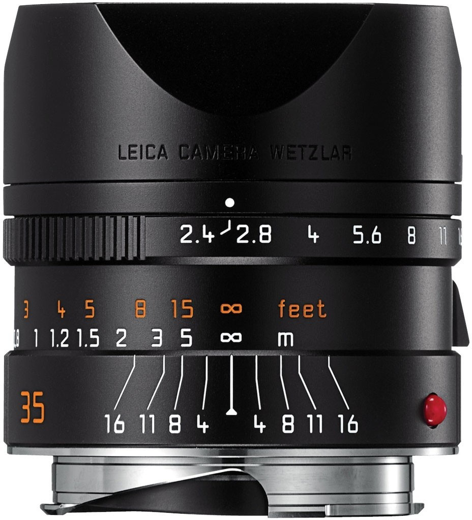 Leica Summarit-M 35mm f2.4 ASPH. (noir)