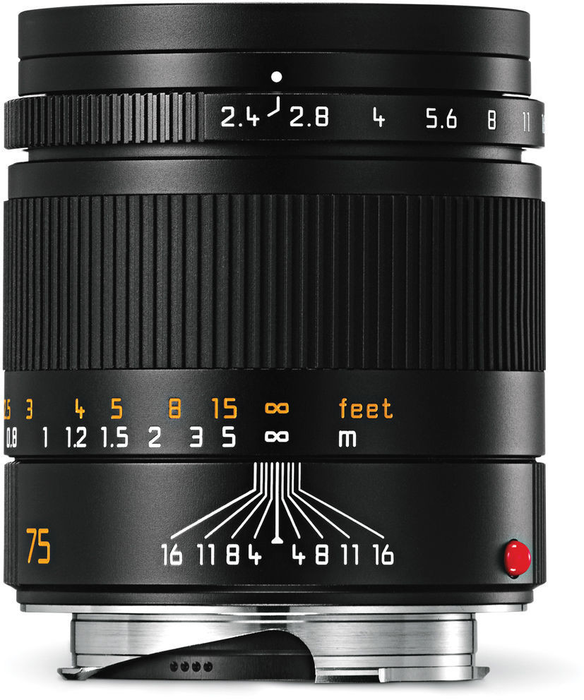 Leica Summarit-M 75mm f2.4 (noir)