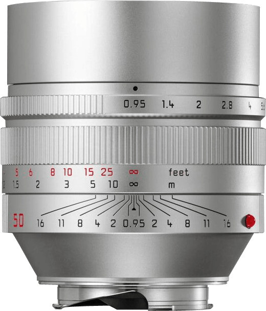 Leica Noctilux-M 50mm f0.95 ASPH. (argent)