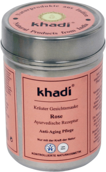 Khadi Herbal Face Mask with Rose Blossoms (50g)