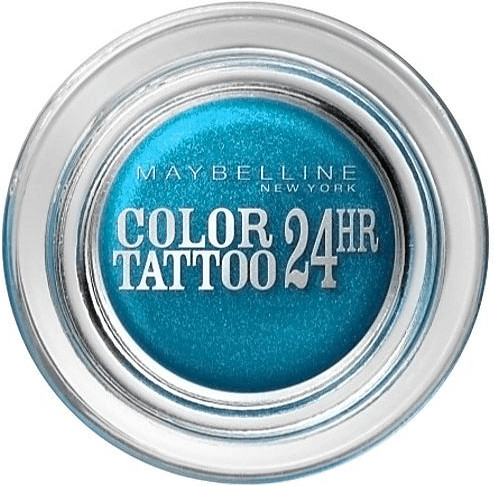 Gemey Maybelline Color Tattoo 24HR Gel-Cream Eyeshadow - 20 Turquoise (4,5 ml)