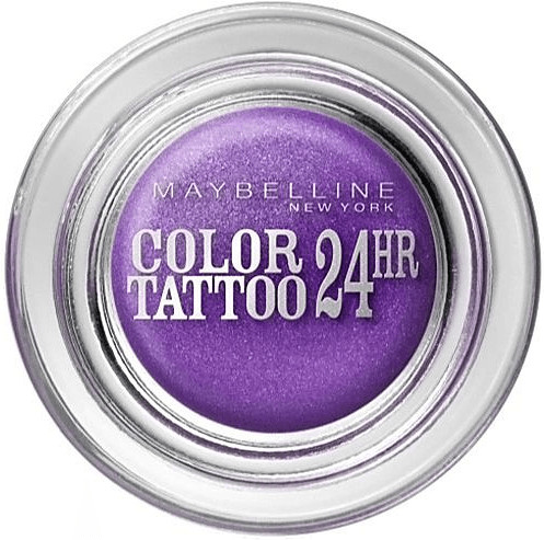 Gemey Maybelline Color Tattoo 24HR Gel-Cream Eyeshadow - 15 Endless Purple (4,5 ml)