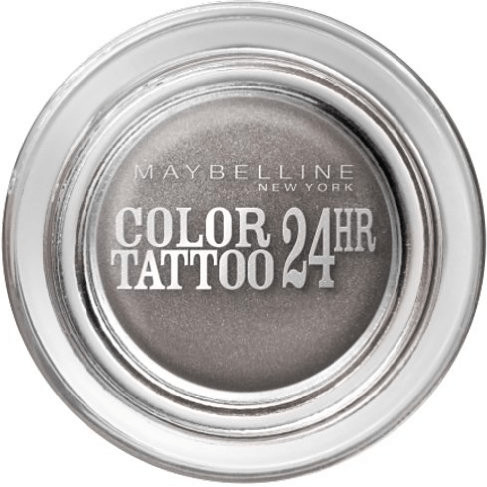 Gemey Maybelline Color Tattoo 24HR Gel-Cream Eyeshadow - 55 Immortal Charcoal (4,5 ml)