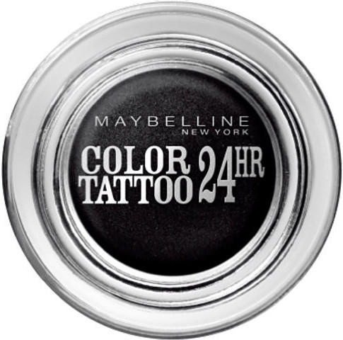 Gemey Maybelline Color Tattoo 24HR Gel crème à paupières - 60 Timeless Black (4,5 ml)