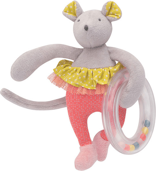 Moulin Roty Hochet anneau souris Mademoiselle et Ribambelle