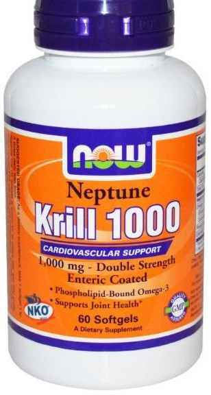 Now Foods Neptune Krill 1000 (600 gélules)