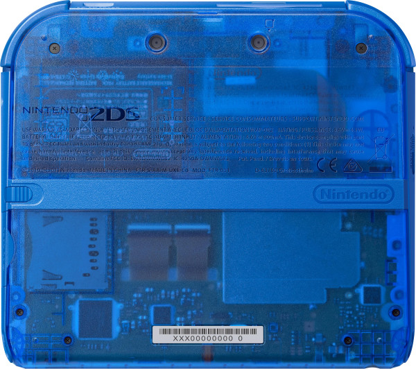 Nintendo 2DS blau transparent + Pokémon: Alpha Saphir, Bild 3