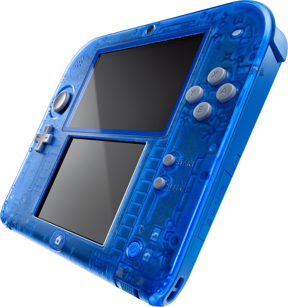 Nintendo 2DS blau transparent + Pokémon: Alpha Saphir, Bild 7